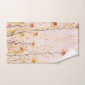 Boho Vintage Wildblumen Badhandtuch Set (Handtuch)