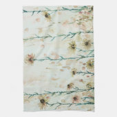 Boho Vintage Wildblumen Geschirrtuch (Vertikal)