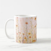 Boho Vintage Wildblumen Kaffeetasse (Links)