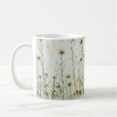 Boho Vintage Wildblumen Kaffeetasse (Links)