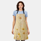 Boho Vintage Wildblumen Schürze (Getragen)