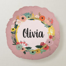 Boho Vintager Blumenrahmen