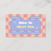 Boho Visitenkarte (Vorderseite)