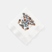 Boho-Volkskunst Serviette (Ecke)