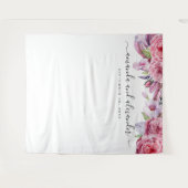 Boho vor dem Hintergrund der Blüte. Hintergrund de Wandteppich (Vorderseite (Horizontal))