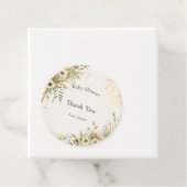 Boho-Wald-Babyshower-Geschenkanhänger Geschenkanhänger (Beispiel)