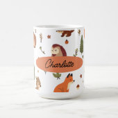 Boho-Wald personalisiert Kaffeetasse (Mittel)