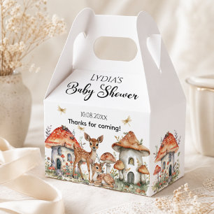 Boho-Wald-Waldtiere-Baby-Party Geschenkschachtel