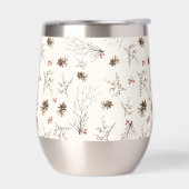 Boho-Wald-Winterbeeren-Muster (Links)