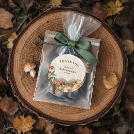 Boho Wald Woodland Tiere Rustic Baby Dusche Runder Aufkleber