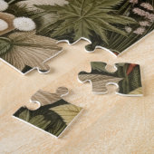 Boho-Waldpilze-Wildblumengarten Puzzle (Seite)