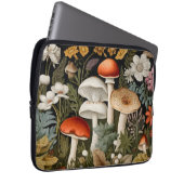Boho-Waldpilze-Wildblumengarten-Sport Laptopschutzhülle (Vorne Rechts)
