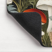 Boho-Waldpilze-Wildblumengarten-Sport Mousepad (Ecke)