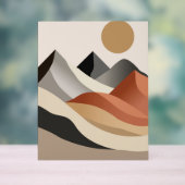 Boho wall Art Acrylschild (Neutral)