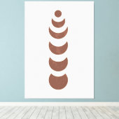Boho wall Art Leinwanddruck (Insitu (Holzboden))