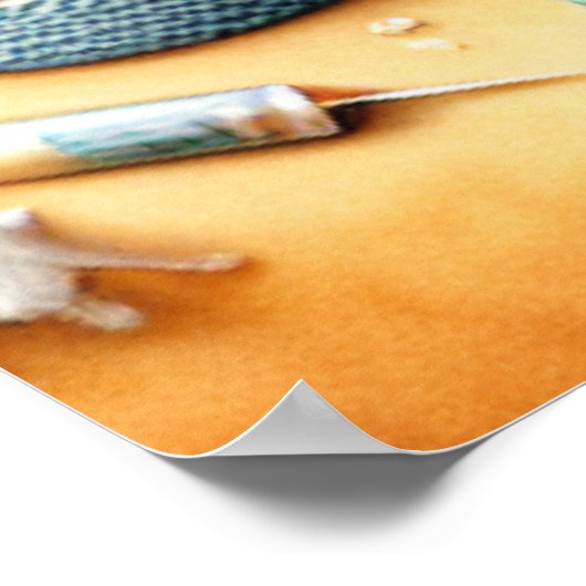 Boho Wall Pinned Beach Kinderzimmer Poster (Ecke)