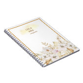 Boho Wassercolor Floral Island Notizblock (Rechte Seite)