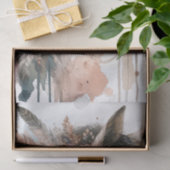 Boho Wasserfarbe Blumenzauber Pferdegewebe Papier (Geschenk)