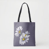 Boho-Wasserfarbe-Gänseblümchen-Weihnachtsgeschenk Tasche (Vorderseite)