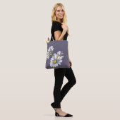 Boho-Wasserfarbe-Gänseblümchen-Weihnachtsgeschenk Tasche (Am Model)