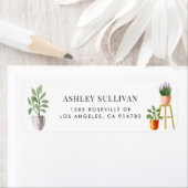 Boho Wasserfarbe gegossene Häuser (Insitu)