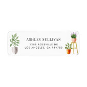 Boho Wasserfarbe gegossene Häuser (Vorne)