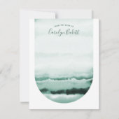 Boho Wasserfarbe Krawatte-Dye Custom Stationer - G (Vorderseite)