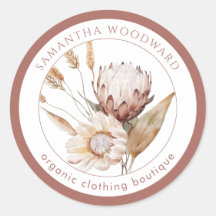 Boho-Wasserfarbe-Modeboutique - Wildblumen