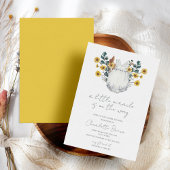 Boho Wasserfarbe neutrale Babydusche Einladung