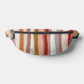 Boho-Wasserfarbe-Streifenmuster Bauchtasche (Ablage )