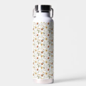 Boho-Wasserfarbe-Wildblumen-Wasserflasche Trinkflasche (Vorne)