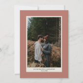 BOHO Wasserfarben Blumenkorb Pampas Grass Fall Ele Einladung (Rückseite)