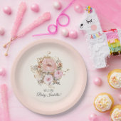 BOHO Wasserfarben Fall Blütenspülung Mädchen Dusch Pappteller (Party)