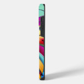 Boho-Wasserfarben-Schmetterling iPhone Hülle (Linke Seite)