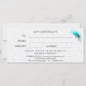 *~* Boho Wasserfarbenfederung Bohemisch Einfach (Rückseite)