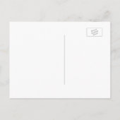 Boho Watercolor Feathers Save the Date Ankündigungspostkarte (Rückseite)