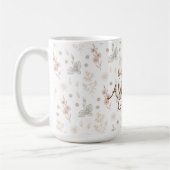 Boho Watercolor Floral Amazing Grandma Gift Kaffeetasse (Links)