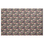 Boho Watercolor Floral Pattern - Burgund Stoff (Fat Quarter (45,7 x 55,9 cm))