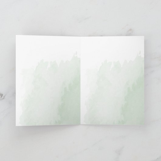 Boho Watercolor gratuliert neuen Zuhause Karte (Innenseite)