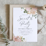 Boho Watercolor Mauve Peach Blume Sweet 16 Party Einladung<br><div class="desc">Wir laden Sie mit unserer 16-Party Einladung herzlich zu Ihrer Veranstaltung ein. Die Blume sind in Aquarellmaul gehalten, die Vegetation und die Imitate haben goldene Folienakzente. Diese Aquarelleinladung von 16 . Geburtstag Set für einen anspruchsvollen und unvergesslichen Geburtstag. Ideal für Geburtstagsfeiern im Garten fügt diese Einladung Ihrer Veranstaltung eine elegante,...</div>