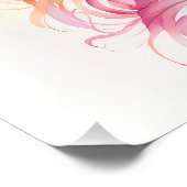 Boho Watercolor Poster (Ecke)