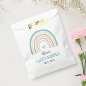 Boho Watercolor Rainbow Baby Dusche Geschenktütchen (Versiegelt)