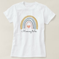 Boho Watercolor Rainbow Baby Shower Mommy zu sein