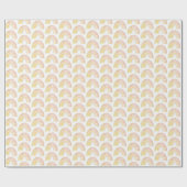 Boho Watercolor Rainbow Geschenkpapier (Flach)