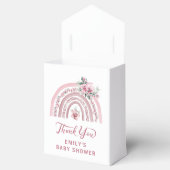 Boho Watercolor Rainbow Girl Geschenkschachtel (Geöffnet)
