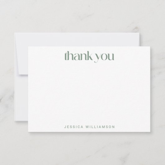 Boho Watercolor Wildblume Custom Brautparty Dankeskarte (Vorderseite)