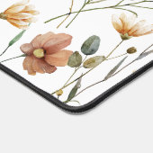Boho Watercolor Wildflower Schreibtischunterlage (Ecke)