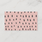 Boho Watermelon Bücher für Babydusche Begleitkarte (Rückseite)