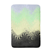 Boho Wavy marmorierte Abstrakte Cassgender Pride F Badematte (Vorderseite Vertikal)