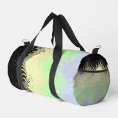 Boho Wavy marmorierte Abstrakte Cassgender Pride F Duffle Bag (Rechte Ecke)